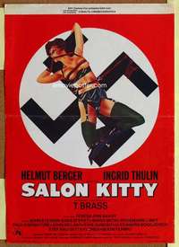 t568 MADAM KITTY Belgian movie poster '76 Berger, wild sexy image!