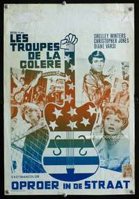 t598 WILD IN THE STREETS Belgian movie poster '68 Christopher Jones