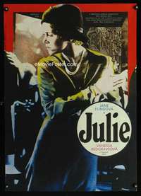 t216 JULIA Czech 23x32 movie poster '78 Jane Fonda, Z. Ziegler art!