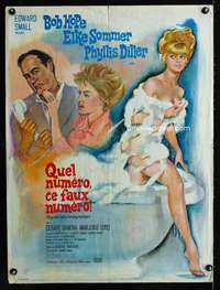 t315 BOY DID I GET A WRONG NUMBER French 24x32 movie poster '66 sexy!