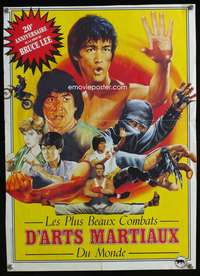 t252 D'ARTS MARTIAUX video French 15x21 movie poster '93 martial arts!