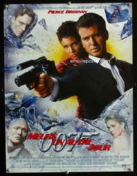 t254 DIE ANOTHER DAY French 16x21 movie poster '02 James Bond!