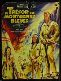 t346 LAST OF THE RENEGADES French 23x31 movie poster '66 Rau art!