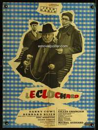 t311 ARCHIMEDE, LE CLOCHARD French 23x31 movie poster '59 Jean Gabin