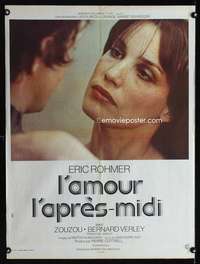 t320 CHLOE IN THE AFTERNOON French 24x32 movie poster '72 Zouzou