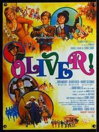 t360 OLIVER French 23x31 movie poster '69 Charles Dickens, Ron Moody
