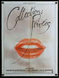 t367 PRIVATE COLLECTIONS French 23x31 movie poster '79 sexy Landi art!