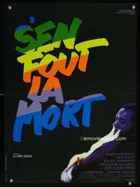 t288 S'EN FOUT LA MORT French 15x20 movie poster '90 J.C. Brialy