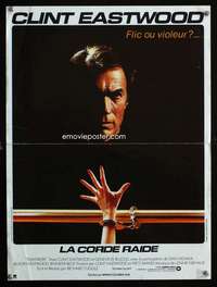 t295 TIGHTROPE French 15x21 movie poster '84 Eastwood is on the edge!