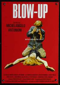 t408 BLOWUP German movie poster R07 Michelangelo Antonioni