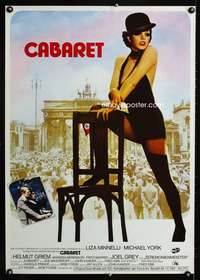 t411 CABARET German movie poster '72 Liza Minnelli, Bob Fosse