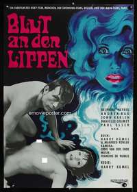t416 DAUGHTERS OF DARKNESS German movie poster '71 sexy vampires!
