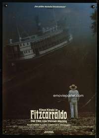 t421 FITZCARRALDO German movie poster '82 Klaus Kinski, Werner Herzog