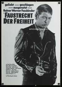 t425 FOX & HIS FRIENDS German movie poster '75 Rainer Fassbinder