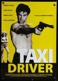t446 TAXI DRIVER German movie poster R2006 Robert De Niro, Scorsese