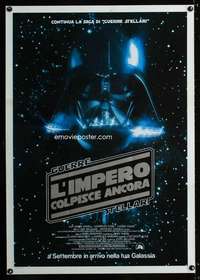 t087 EMPIRE STRIKES BACK advance Italian 1sh movie poster '80 Lucas