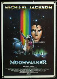 t090 MOONWALKER Italian 1sh movie poster '88 Michael Jackson!