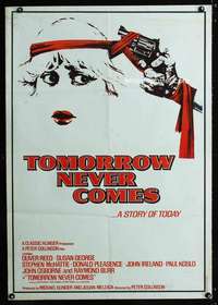 t134 TOMORROW NEVER COMES Lebanese movie poster '78 Reed, George
