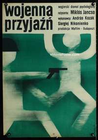 t474 MY WAY HOME Polish 23x33 movie poster '65 cool W. Gorka art!