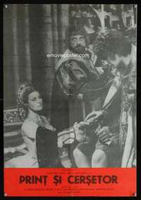 t158 CROSSED SWORDS Romanian movie poster '78 Oliver Reed, Raquel