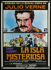 t067 MYSTERIOUS ISLAND OF CAPTAIN NEMO Venezuelan movie poster '73