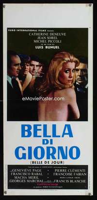 v246 BELLE DE JOUR Italian locandina movie poster '68 sexy Deneuve!