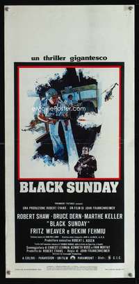 v251 BLACK SUNDAY Italian locandina movie poster '77 different art!