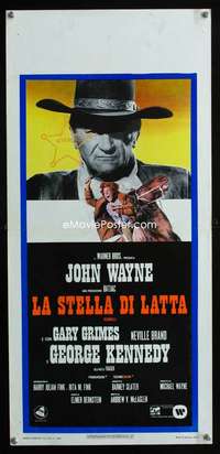 v263 CAHILL Italian locandina movie poster '73 Marshall John Wayne!