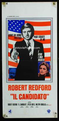 v265 CANDIDATE Italian locandina movie poster '72 Robert Redford