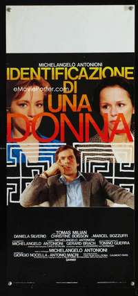 v335 IDENTIFICATION OF A WOMAN Italian locandina movie poster '82
