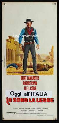 v344 LAWMAN Italian locandina movie poster '71 Burt Lancaster, Ryan