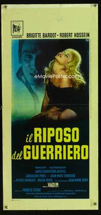 v353 LOVE ON A PILLOW Italian locandina movie poster '64 sexy Bardot!