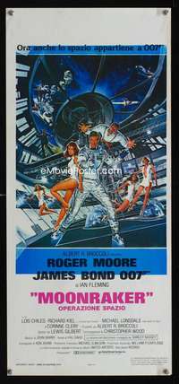 v371 MOONRAKER Italian locandina movie poster '79 James Bond!