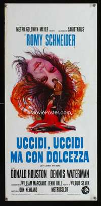 v374 MY LOVER MY SON Italian locandina movie poster '70 Romy Schneider