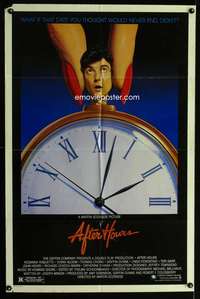 w028 AFTER HOURS style B one-sheet movie poster '85 Scorsese, Mattelson art!