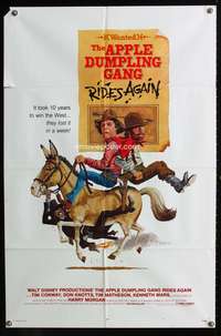 w060 APPLE DUMPLING GANG RIDES AGAIN one-sheet movie poster '79 Don Knotts