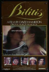 w110 BILITIS one-sheet movie poster '77 David Hamilton French lesbian sex!