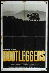 w128 BOOTLEGGERS one-sheet movie poster '74 moonshine bootlegging comedy!