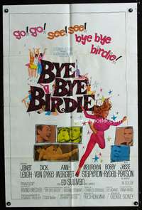 w152 BYE BYE BIRDIE one-sheet movie poster '63 Ann-Margret, Janet Leigh