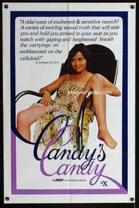 w162 CANDY'S CANDY one-sheet movie poster '70s Al Goldstein loved it!