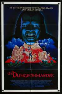 w282 DUNGEONMASTER one-sheet movie poster '84 cool fantasy artwork!