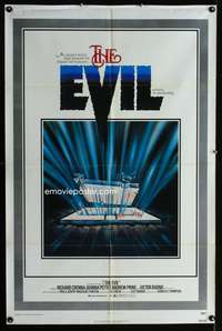 w306 EVIL one-sheet movie poster '78 Richard Crenna, Miller horror art!