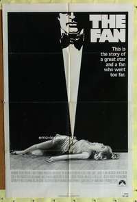 w317 FAN one-sheet movie poster '81 Lauren Bacall, James Garner