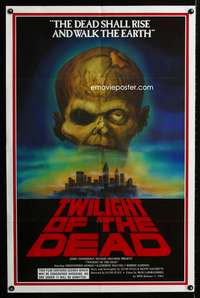 w363 GATES OF HELL one-sheet movie poster '83 Fulci, Twilight of the Dead!