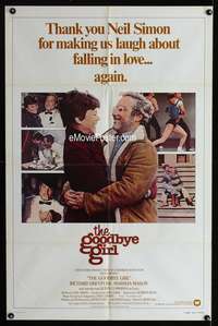 w388 GOODBYE GIRL one-sheet movie poster '77 Richard Dreyfuss, Marsha Mason