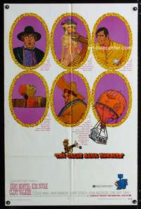 w396 GREAT BANK ROBBERY one-sheet movie poster '69 Zero Mostel, Kim Novak