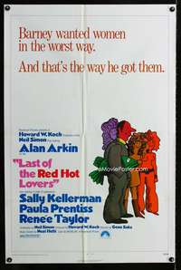 w501 LAST OF THE RED HOT LOVERS one-sheet movie poster '72 Neil Simon