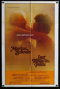 w506 LAST TANGO IN PARIS one-sheet movie poster R82 Brando, Bertolucci