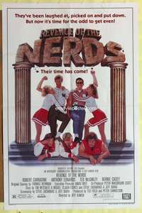 w691 REVENGE OF THE NERDS one-sheet movie poster '84 Robert Carradine
