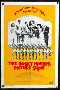 w702 ROCKY HORROR PICTURE SHOW style B one-sheet movie poster '75 legs!